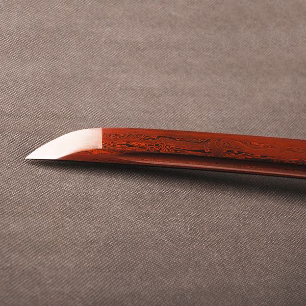 Hand Forged Damascus Folded Steel Red Dragon Katana