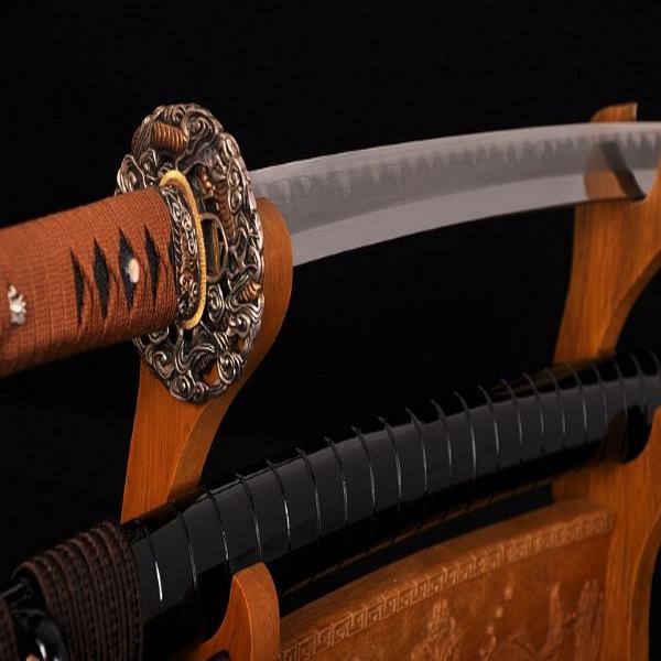 Handmade Japanese Samurai Sword Dragon Katana Kobuse Blade