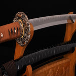 Handmade Japanese Samurai Sword Dragon Katana Kobuse Blade