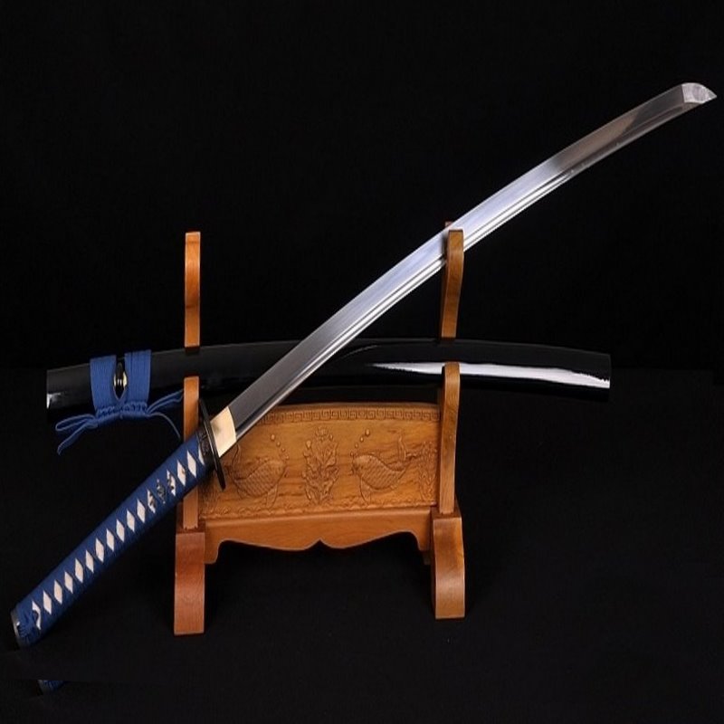 Handmade Japanese Samurai Sword Katana Blue